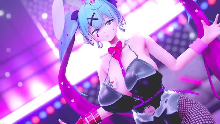 [Chu-ru]_Rabbit_Miku_SEXdance_show！Costume_variations